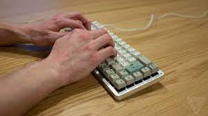 Mechanical keyboard for typing