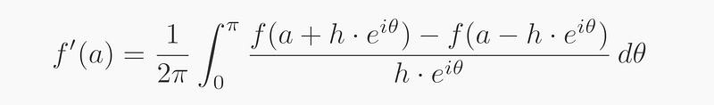 Consistency of derivatives across directions