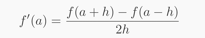 Conclusion on derivative consistency