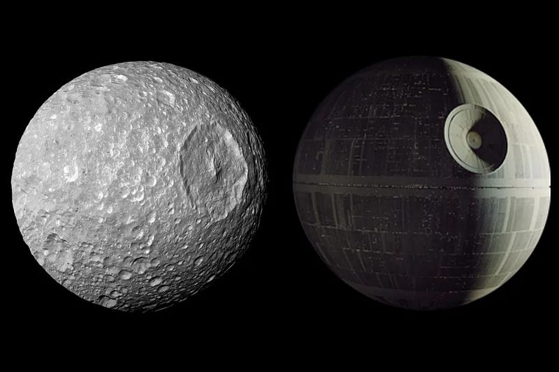 Saturn's moon Mimas