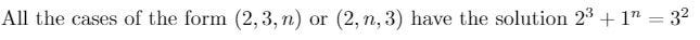 Notable Results for Beal's Conjecture