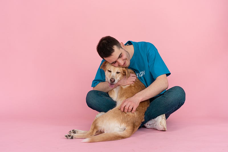 A loving dog teaching lessons of patience and forgiveness