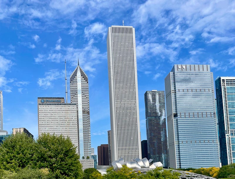 A Scenic View from Millennium Park, Chicago