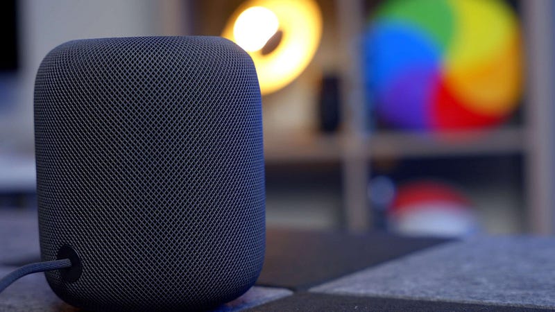 HomePod in a studio setting