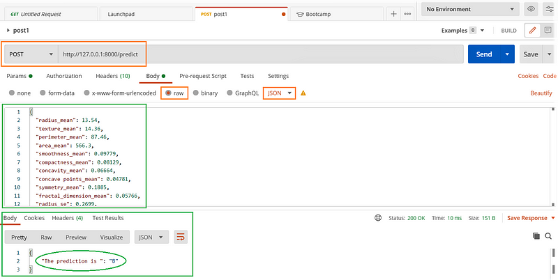 Postman Interface for API Testing