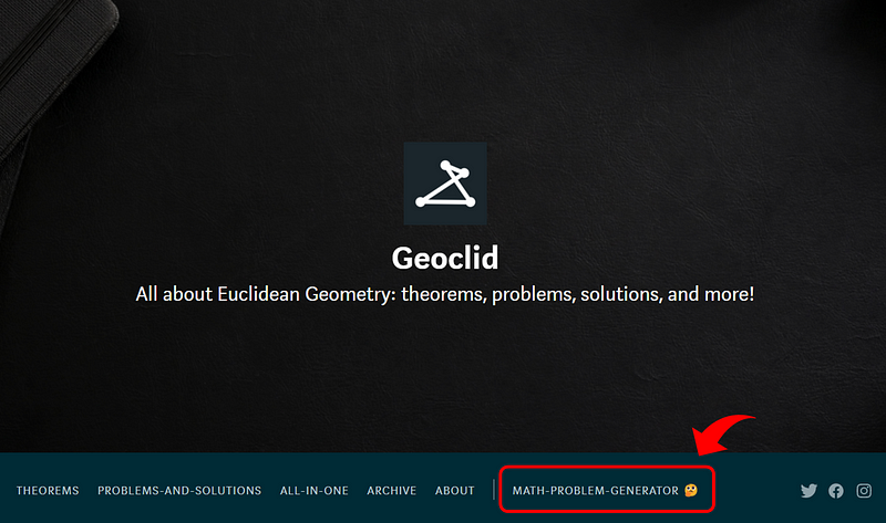 Explore Math Challenges on Geoclid