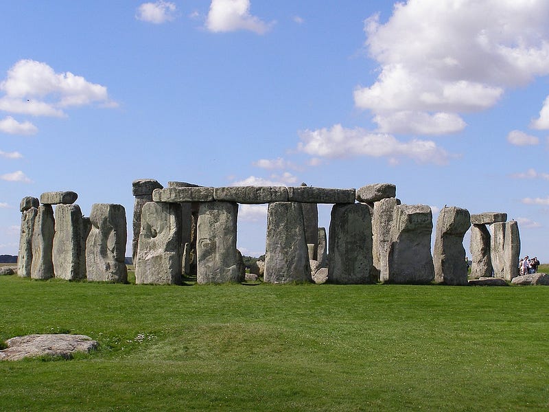 The iconic stones of Stonehenge