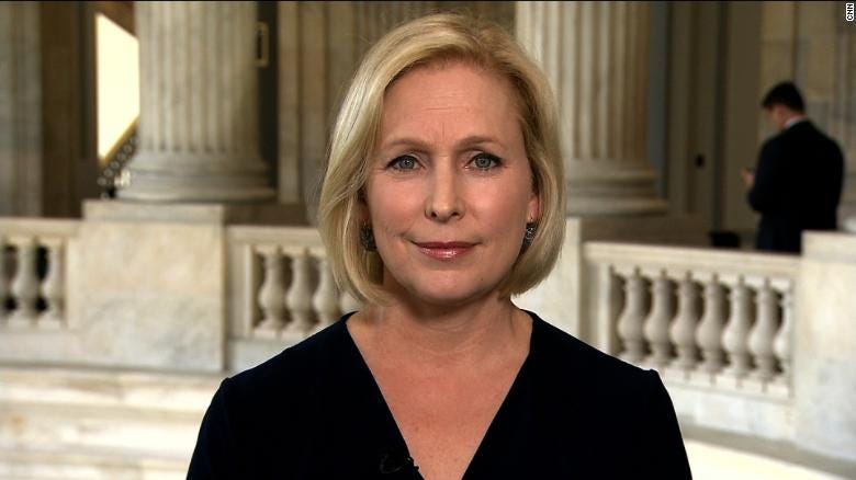 Senator Kirsten Gillibrand discussing UAP and nuclear issues