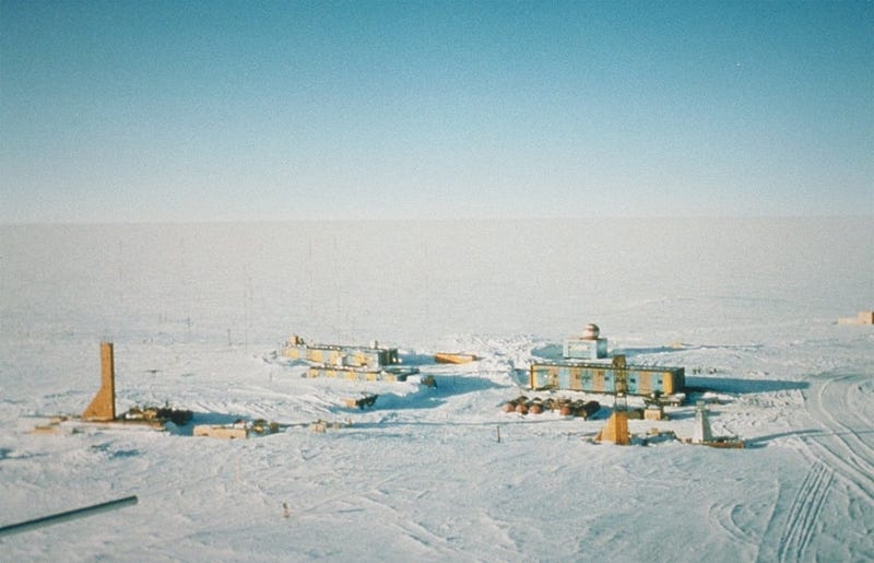 Vostok Station, the site of the lowest temperature on Earth