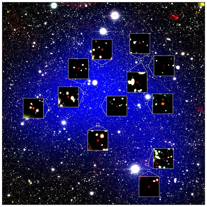 Early Universe galaxy cluster observation