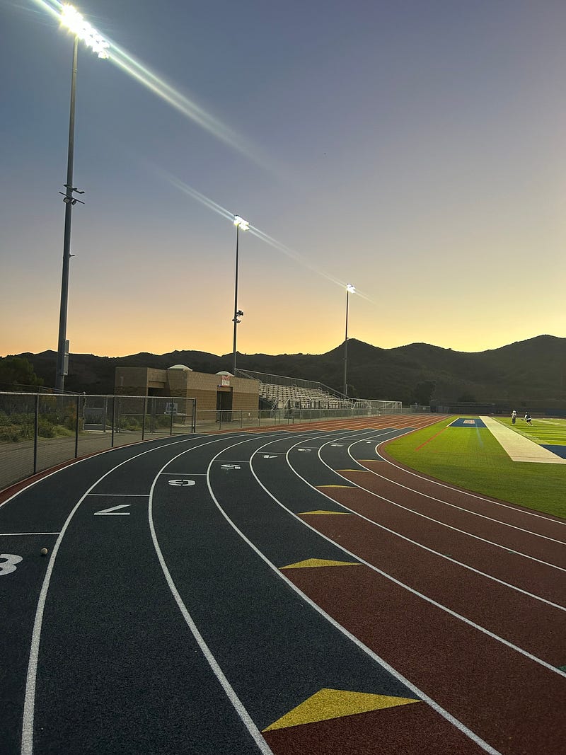 Track at local high school